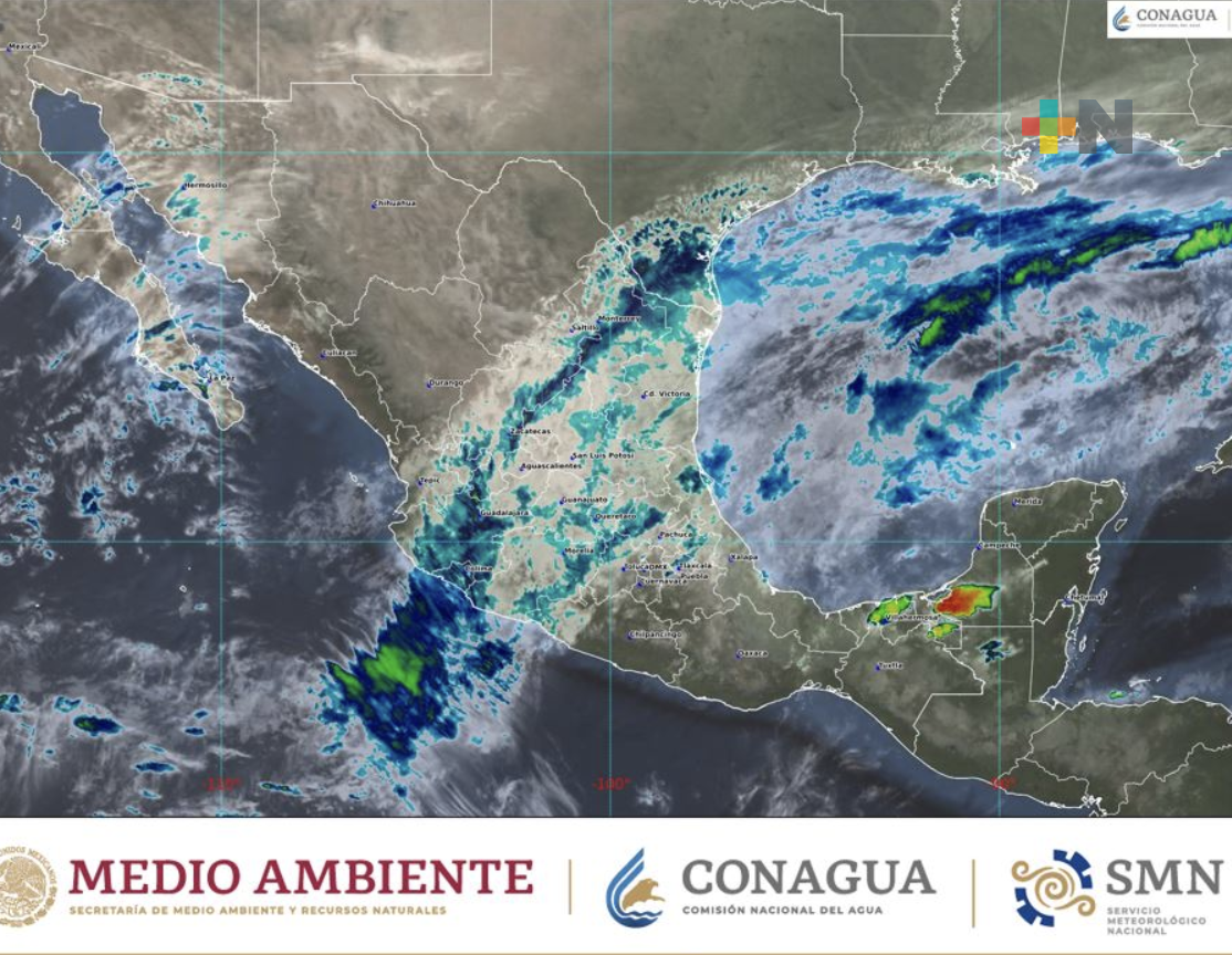 Frente frío 13 ocasionará lluvias torrenciales en regiones de Chiapas, Tabasco y Veracruz